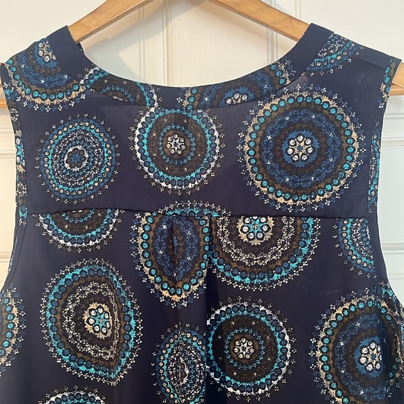 Sleeveless | Polyester | Patterned | Blouse - Picture 4 of 7